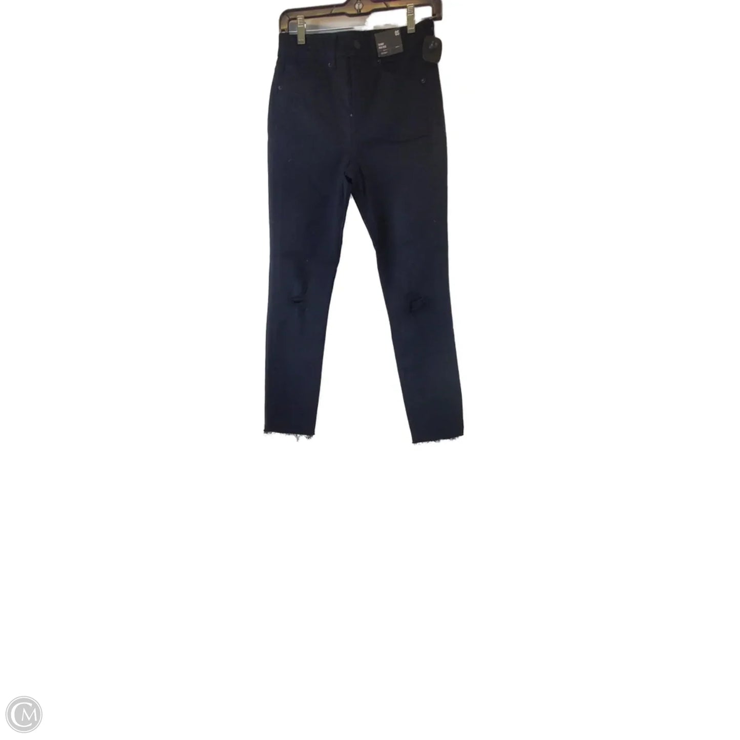 Jeans Skinny By Express In Black, Size: 0