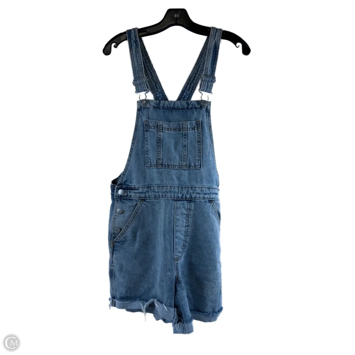 Romper By Universal Thread In Blue Denim, Size: 0