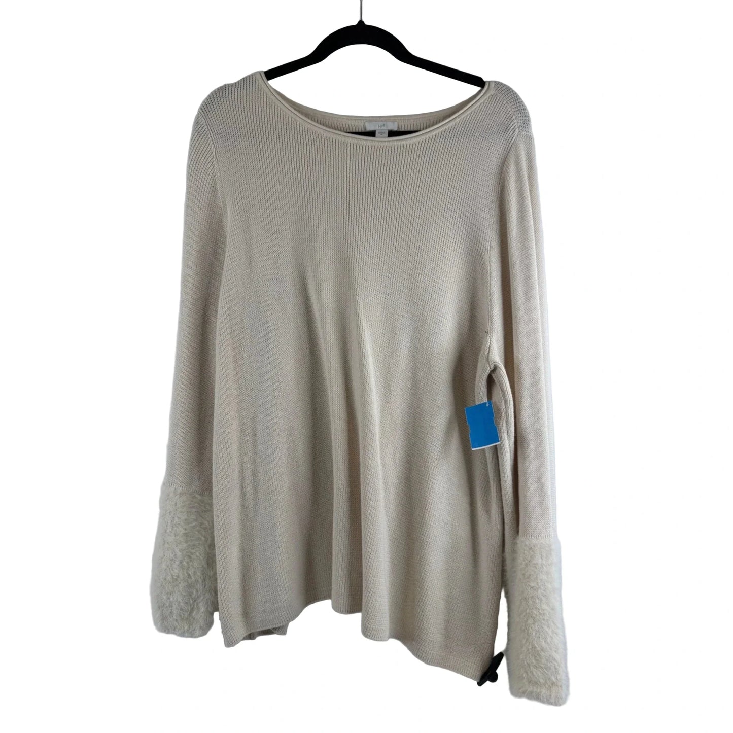 Sweater By J. Jill In Cream, Size: Xl