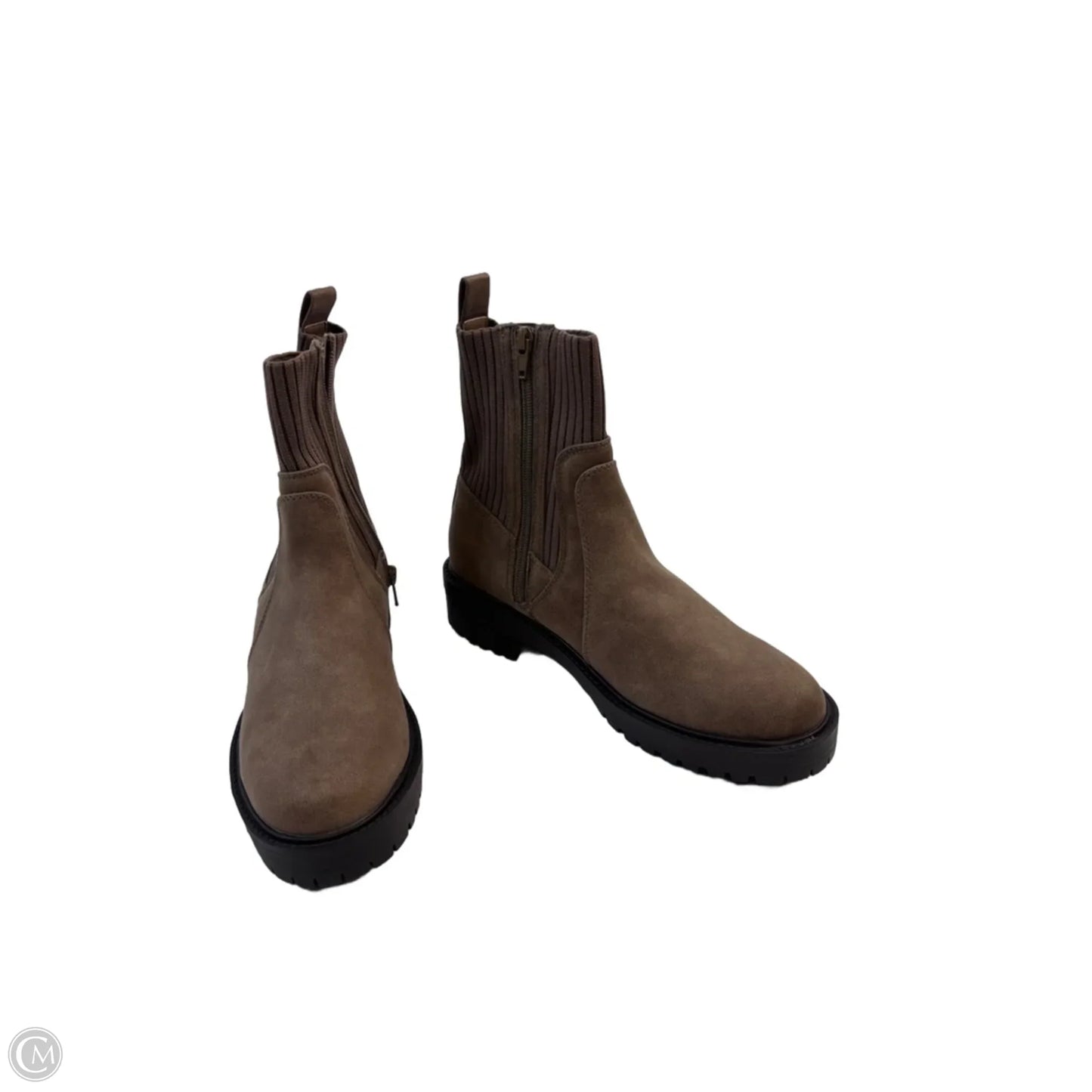 Boots Ankle Heels By Dolce Vita In Brown, Size: 8