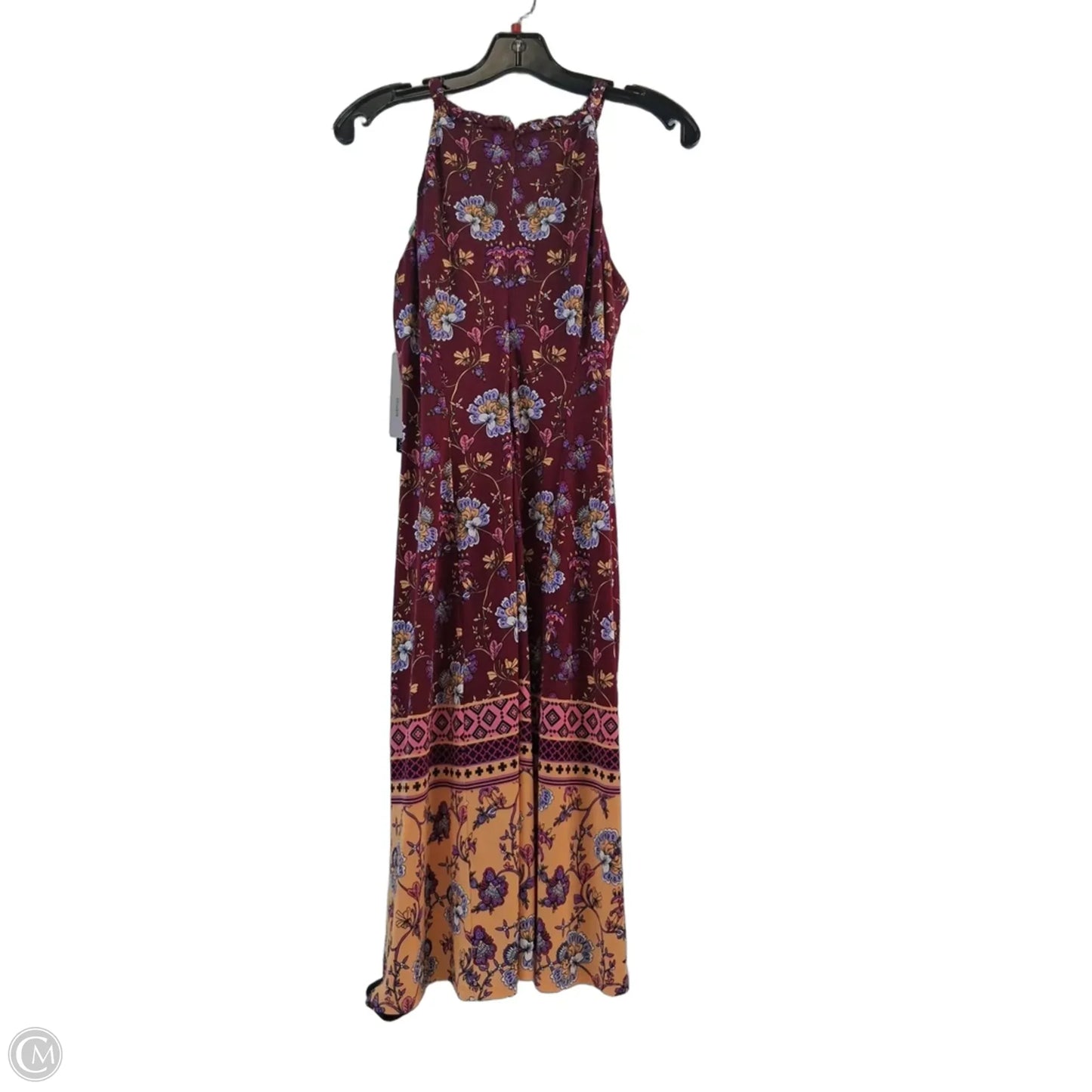 Dress Casual Midi By Maggy London In Floral Print, Size: S