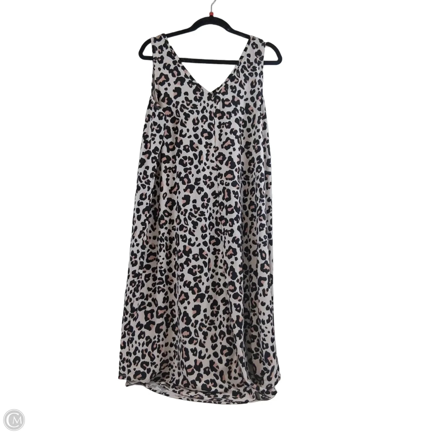 Dress Casual Midi By Maurices In Animal Print, Size: Xl