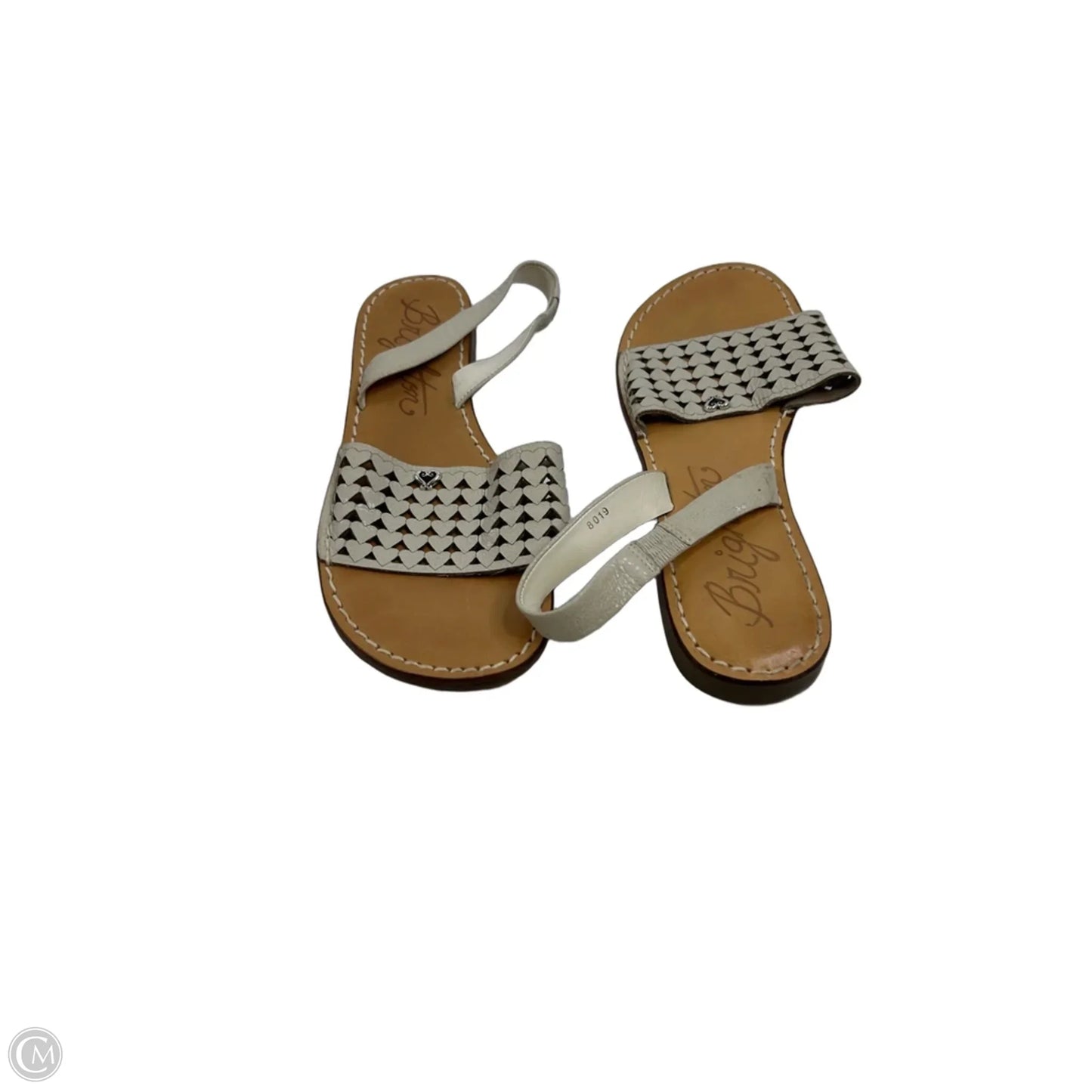 Sandals Flats By Brighton In Ivory, Size: 9
