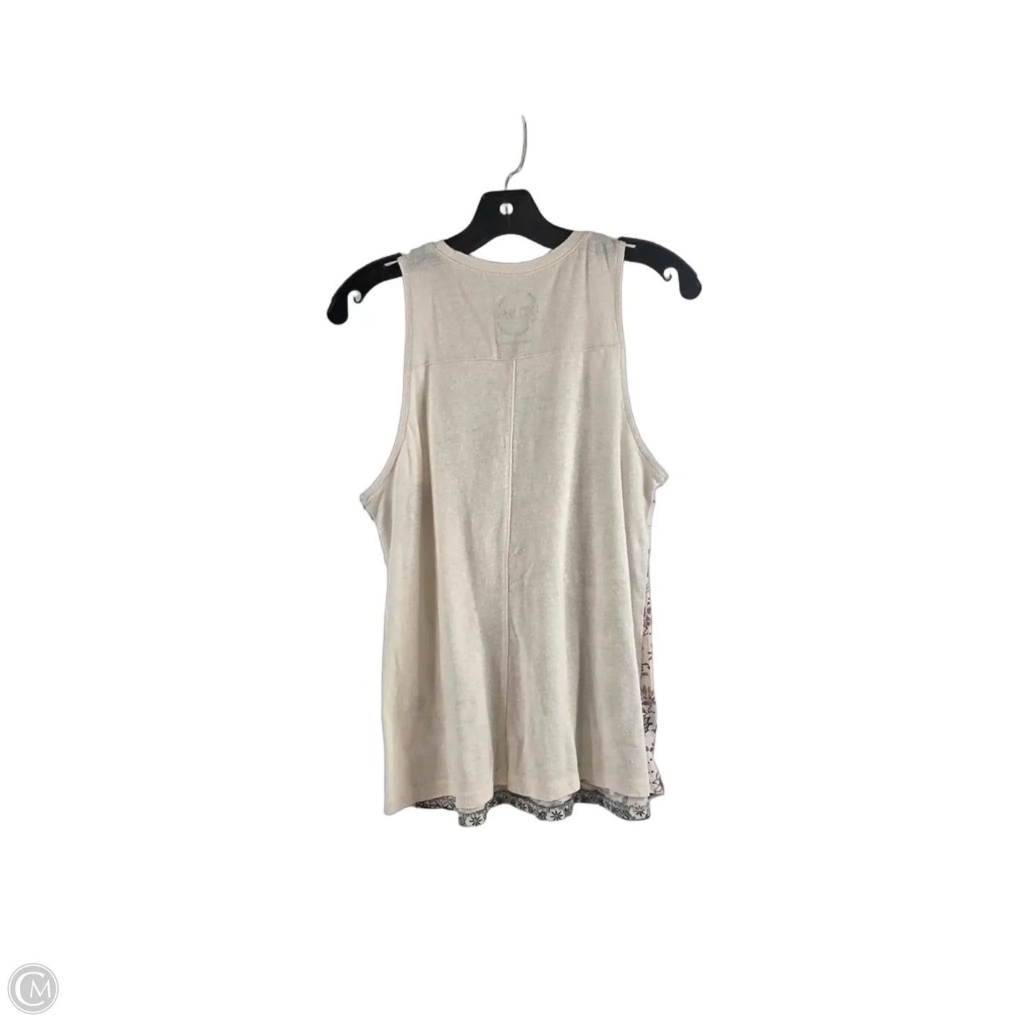 Top Sleeveless By Lucky Brand In Black & Purple, Size: M