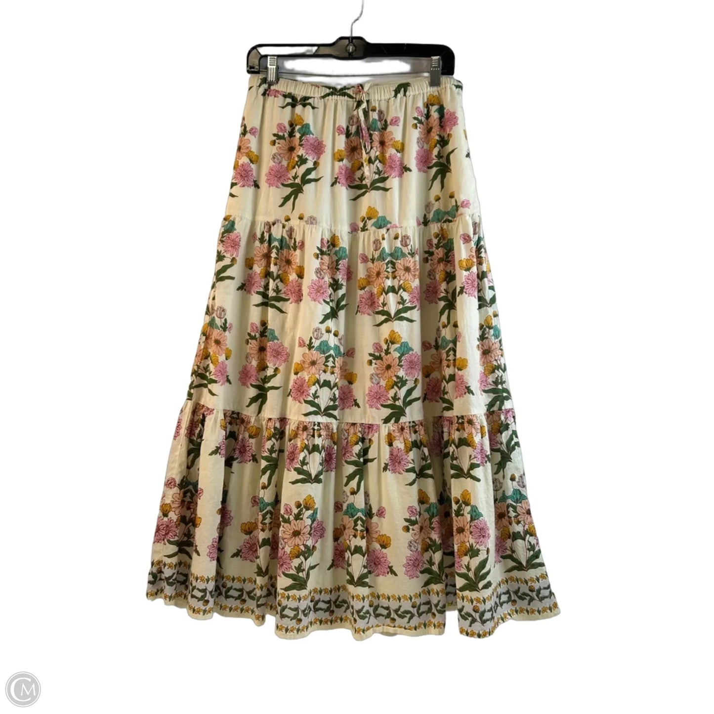 Skirt Maxi By Patrons Of Peace In Floral Print, Size: 8