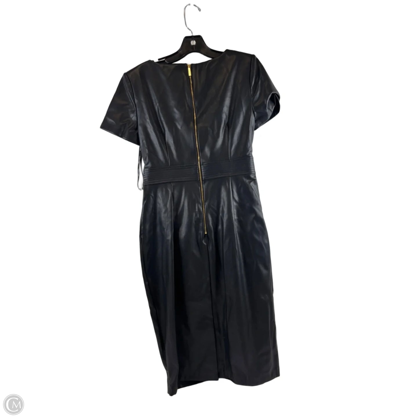 Dress Casual Midi By Calvin Klein In Black, Size: M
