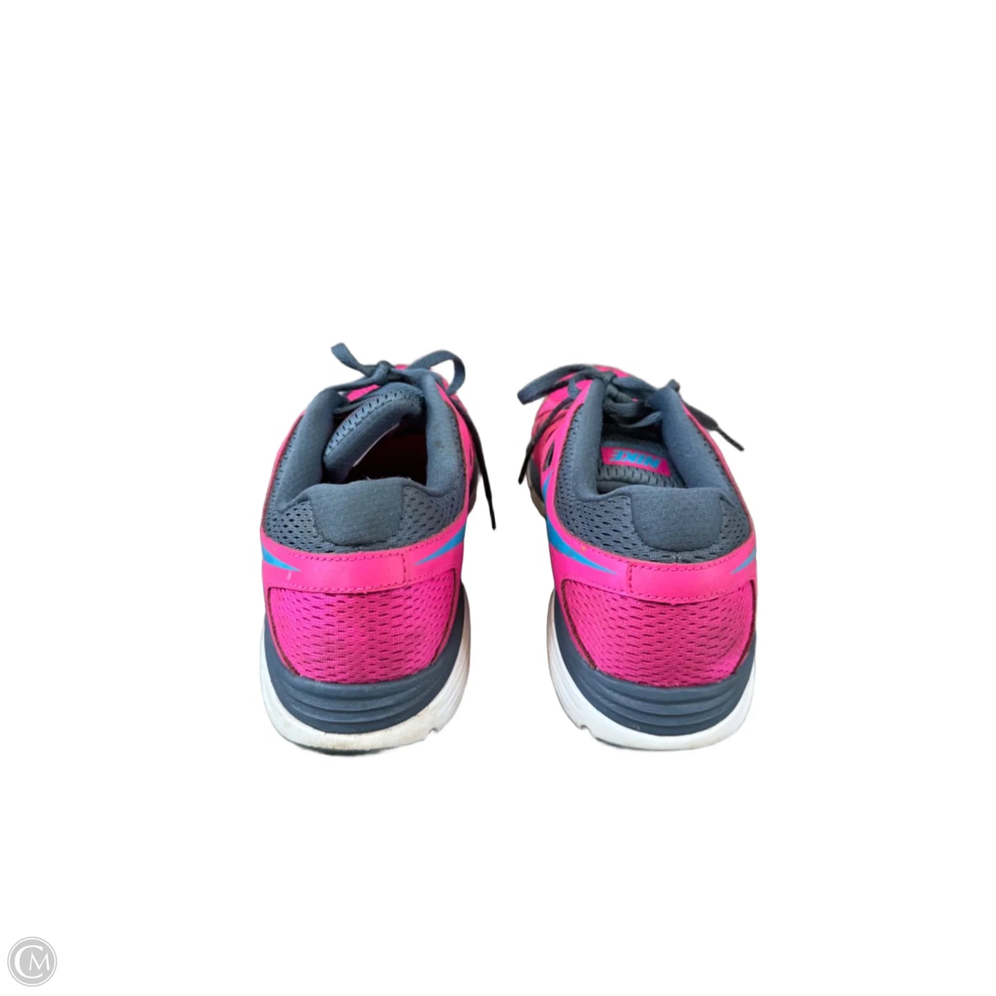 Shoes Athletic By Nike In Pink & Silver, Size: 10