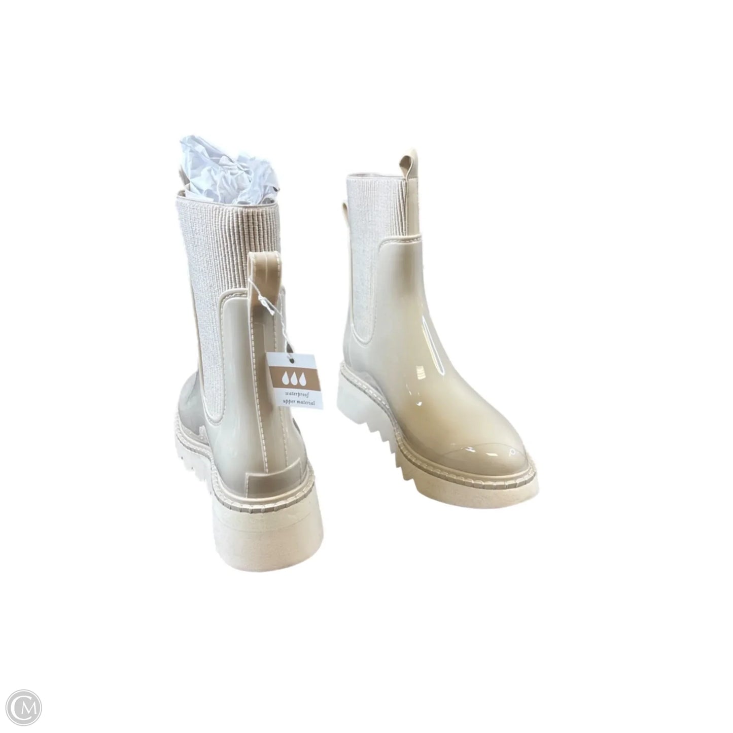 Boots Mid-calf Flats By Dolce Vita In Cream, Size: 9