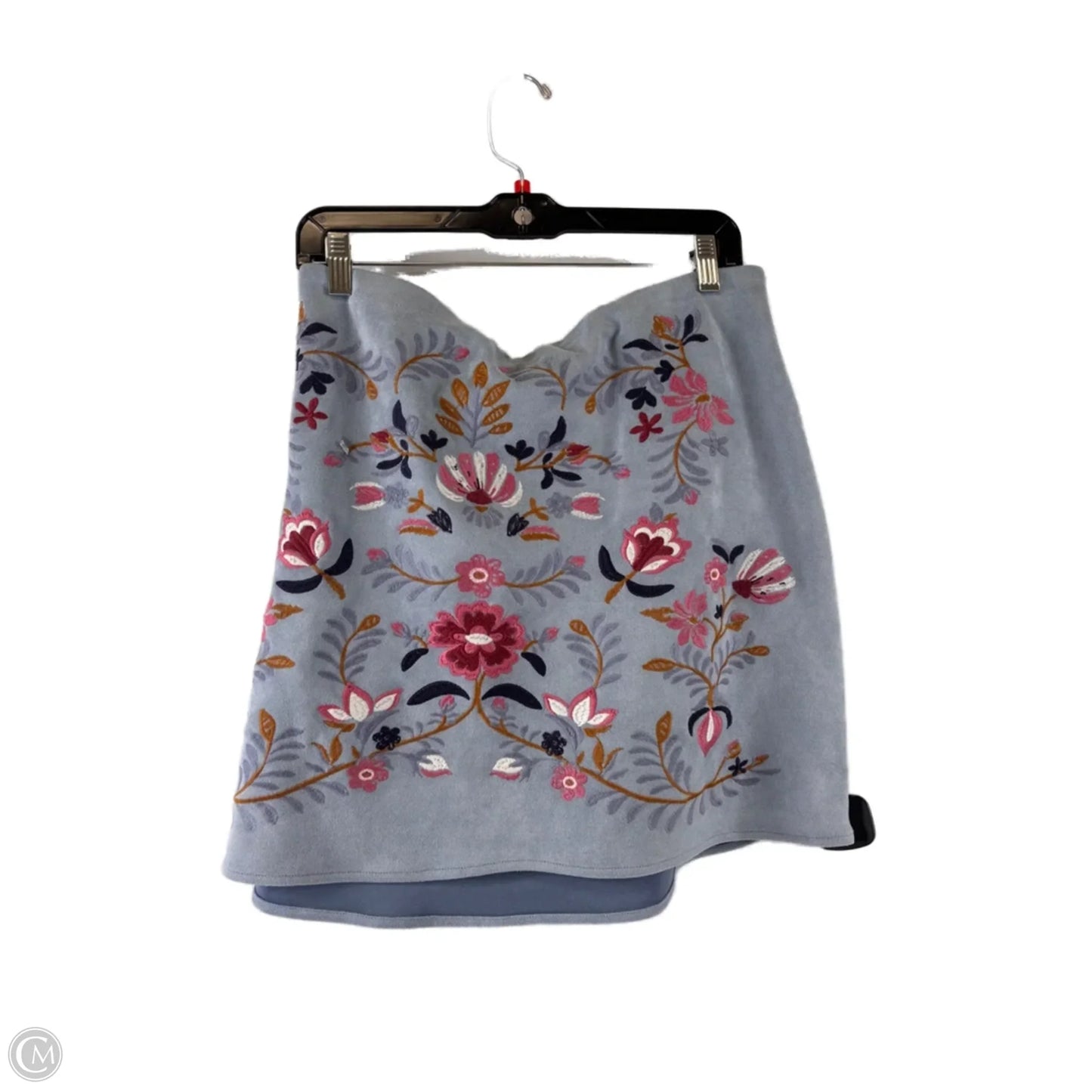 Skirt Mini & Short By Clothes Mentor In Blue, Size: 14