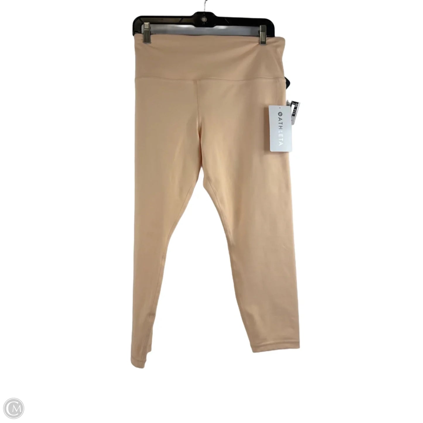 Athletic Capris By Athleta In Peach, Size: Xl