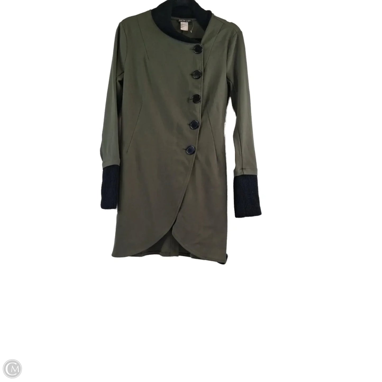 Jacket Other By Venus In Black & Green, Size: S