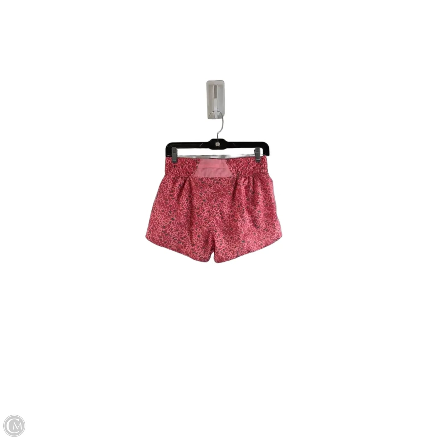 Athletic Shorts By Nike Apparel In Green & Orange, Size: S