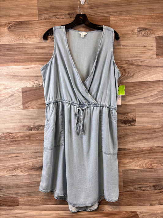 Dress Casual Midi By Time And Tru  Size: Large