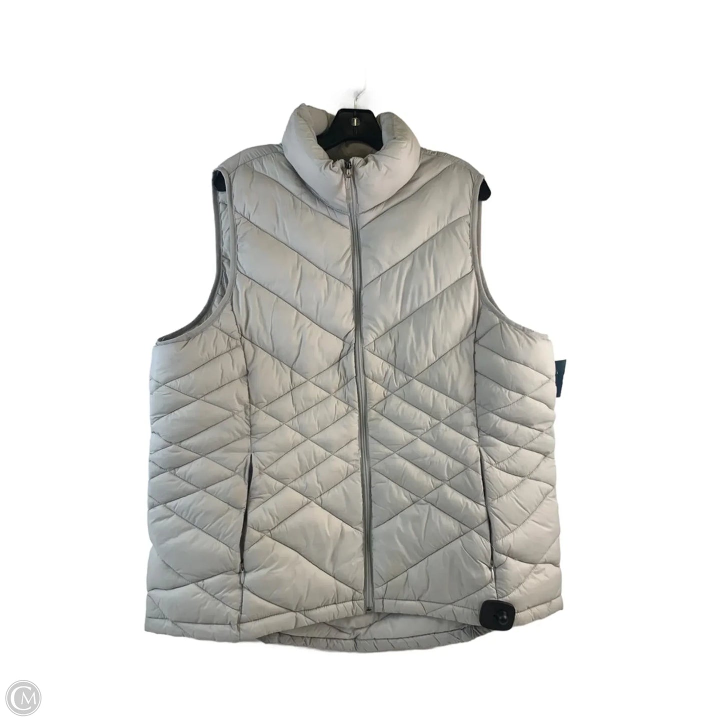 Vest Puffer & Quilted By Zero Xposure In Grey, Size: Xxl