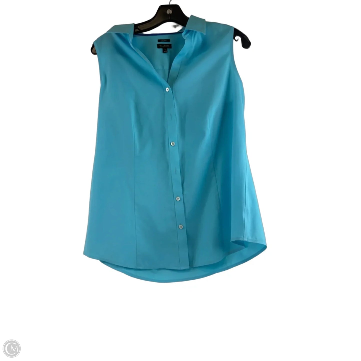 Top Sleeveless Basic By Talbots In Blue, Size: M