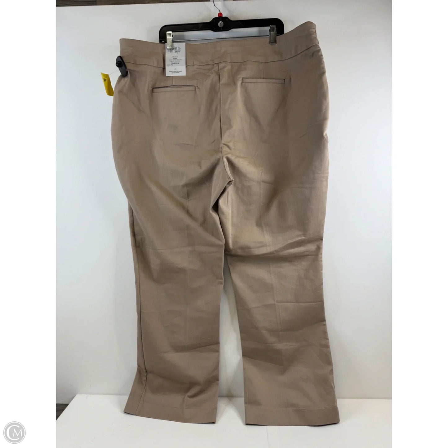 Pants Dress By Croft And Barrow In Beige, Size: 22