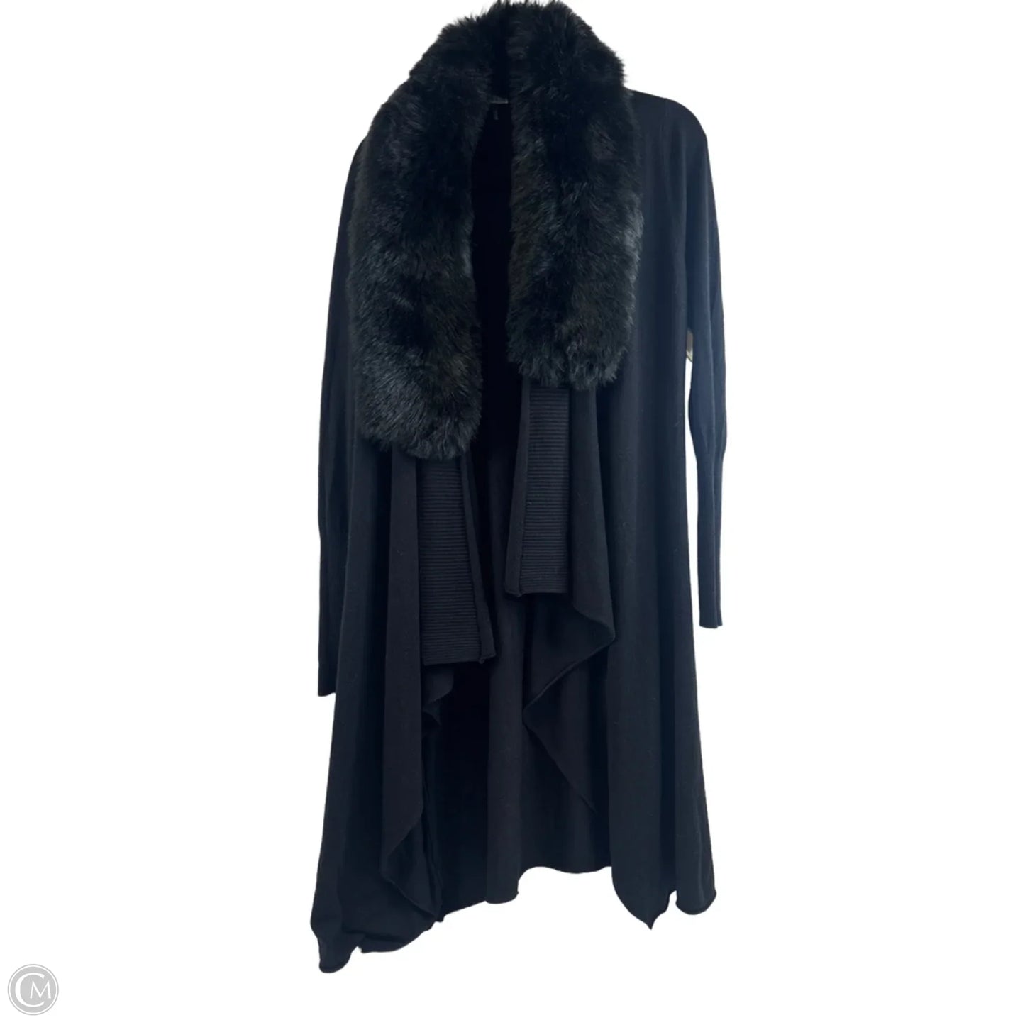 Sweater Cardigan By Sioni In Black, Size: M