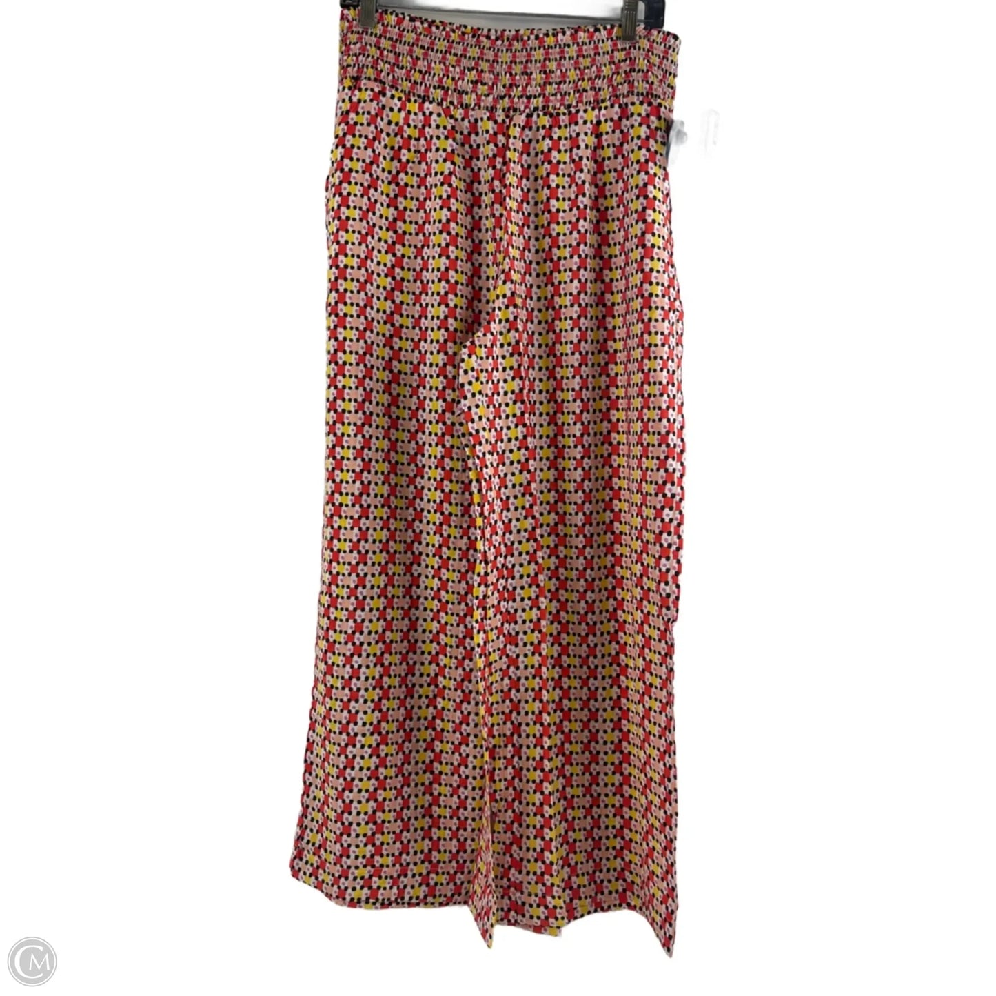 Pants Wide Leg By Maeve In Orange & Pink, Size: 8