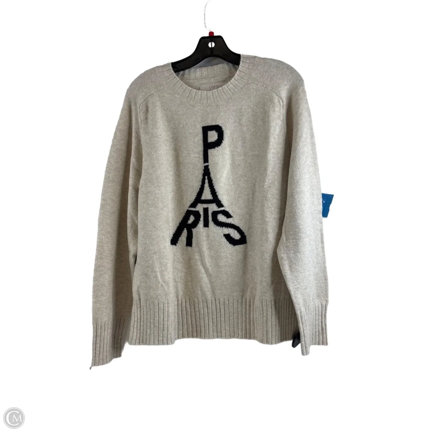 Sweater By Loft In Tan, Size: L