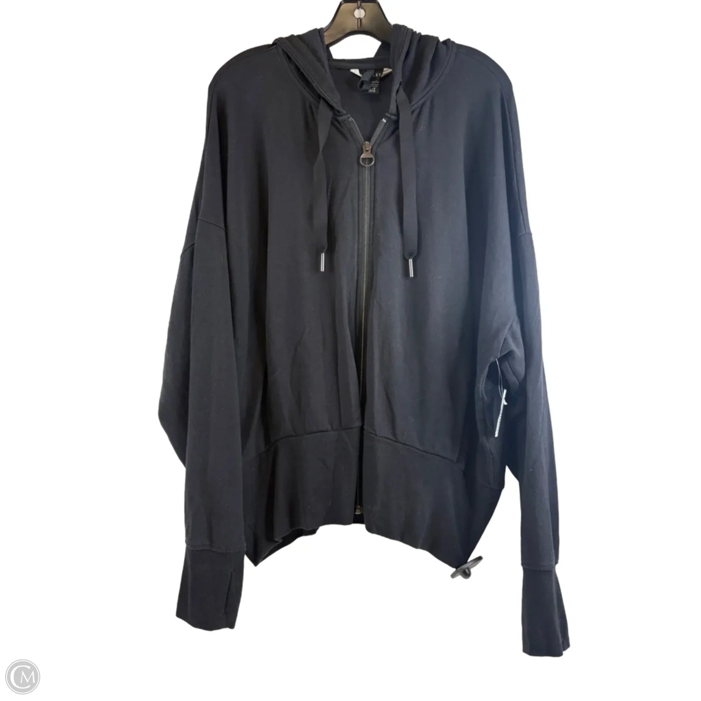 Athletic Jacket By Athleta In Black, Size: Xl