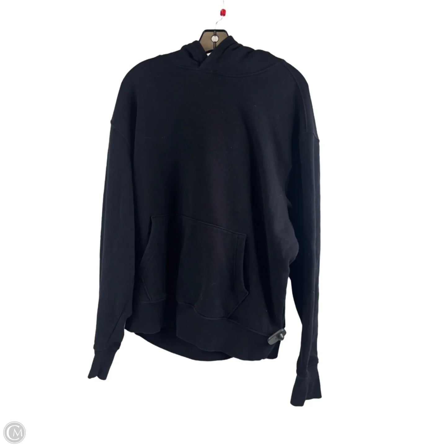 Sweatshirt Hoodie By Old Navy In Black, Size: L