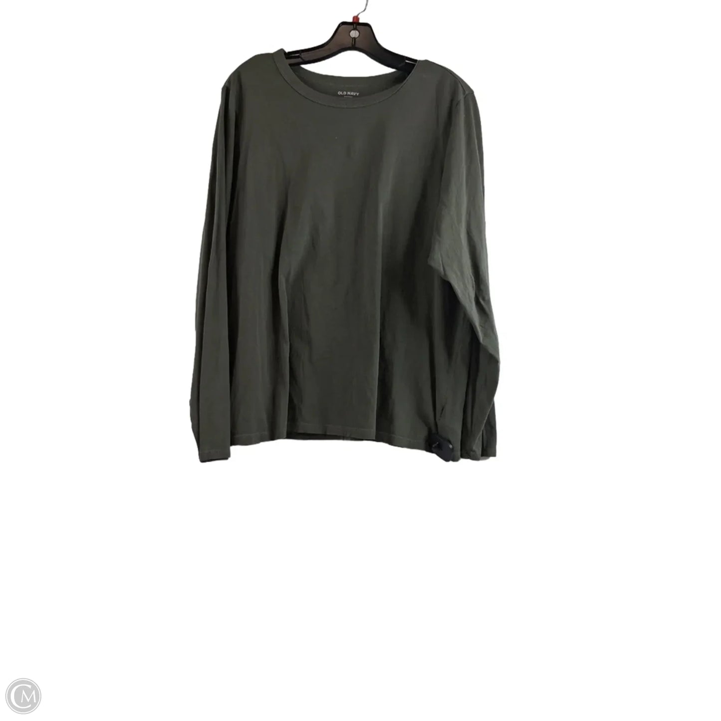 Top Long Sleeve By Old Navy In Green, Size: Xl