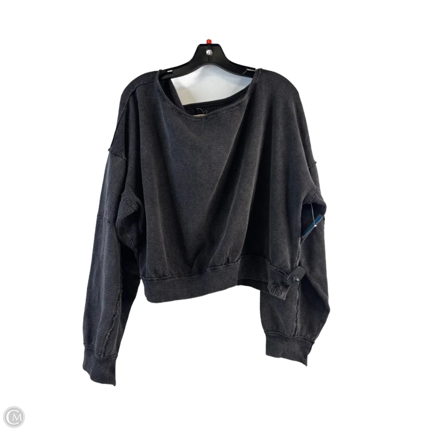 Top Long Sleeve By We The Free In Grey, Size: M
