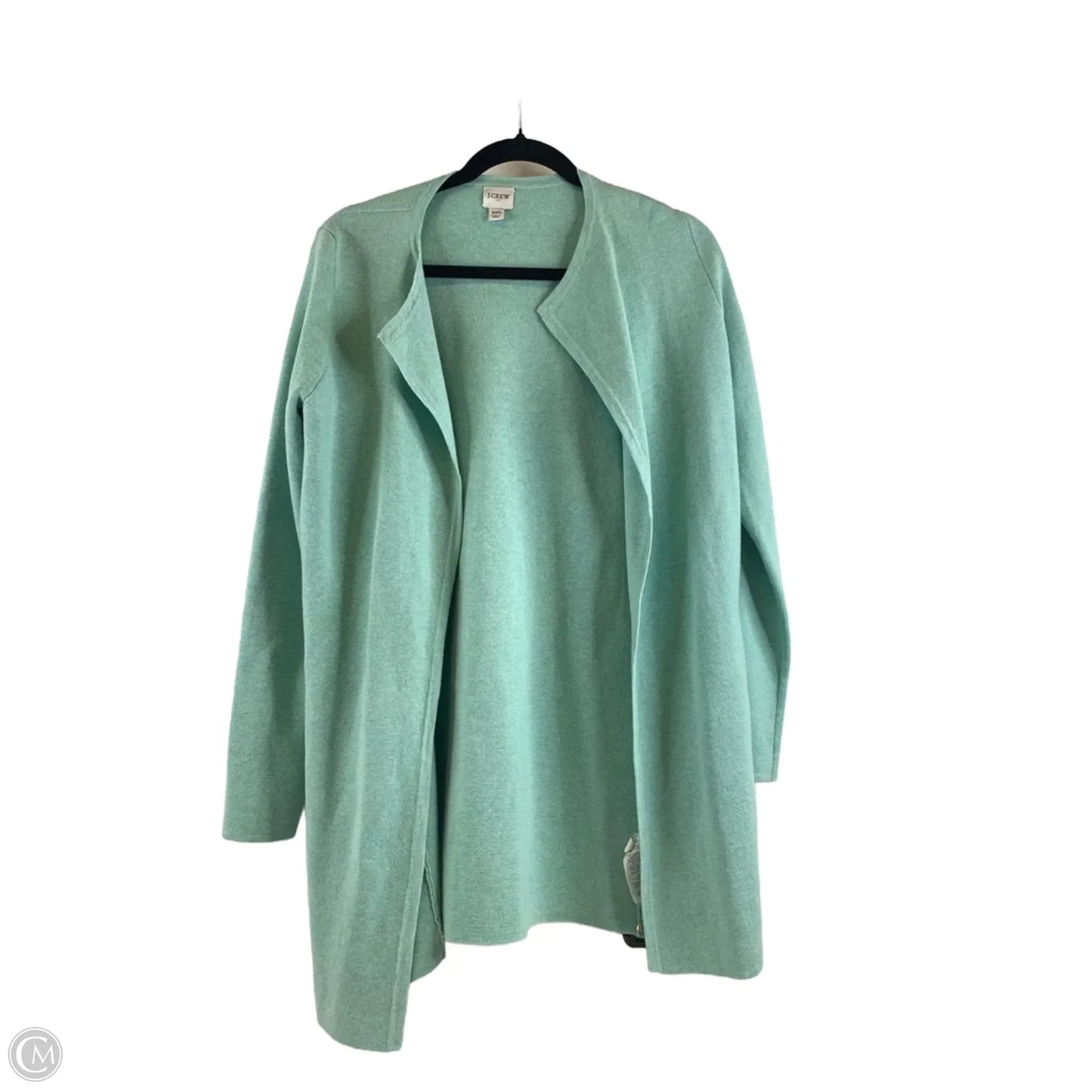 Sweater Cardigan By J. Crew In Teal, Size: Xs
