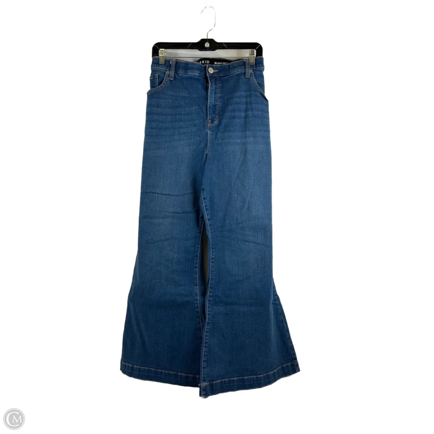 Jeans Flared By Torrid In Blue Denim, Size: 24