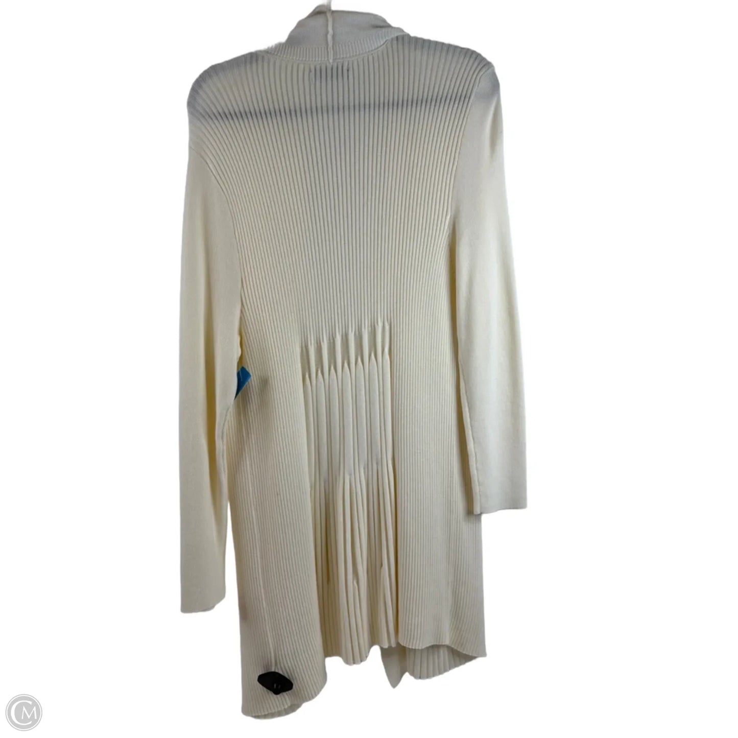 Sweater Cardigan By Charter Club In Cream, Size: Xxl