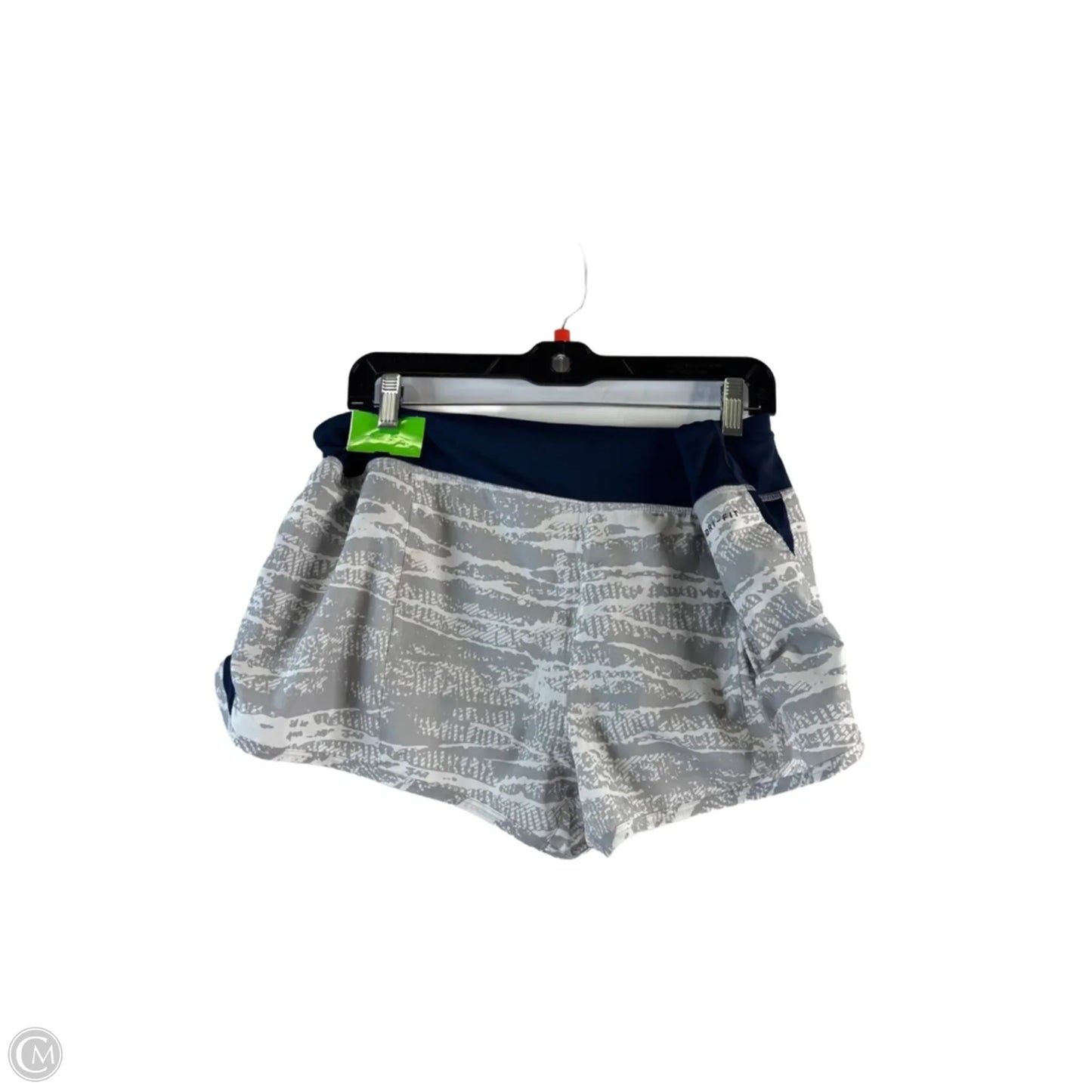 Athletic Shorts By Nike Apparel In Blue & Grey, Size: Xl