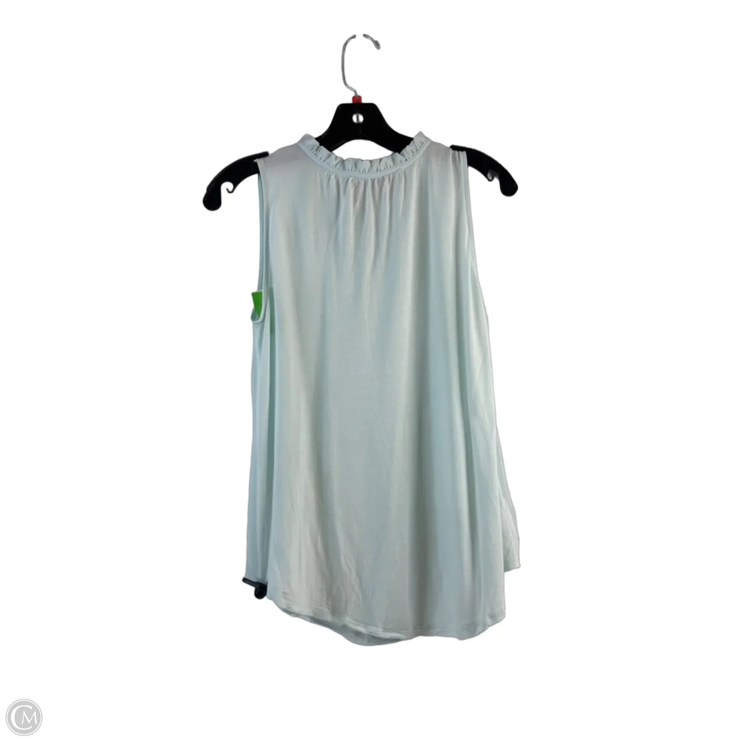 Top Sleeveless By Loft In Blue, Size: M