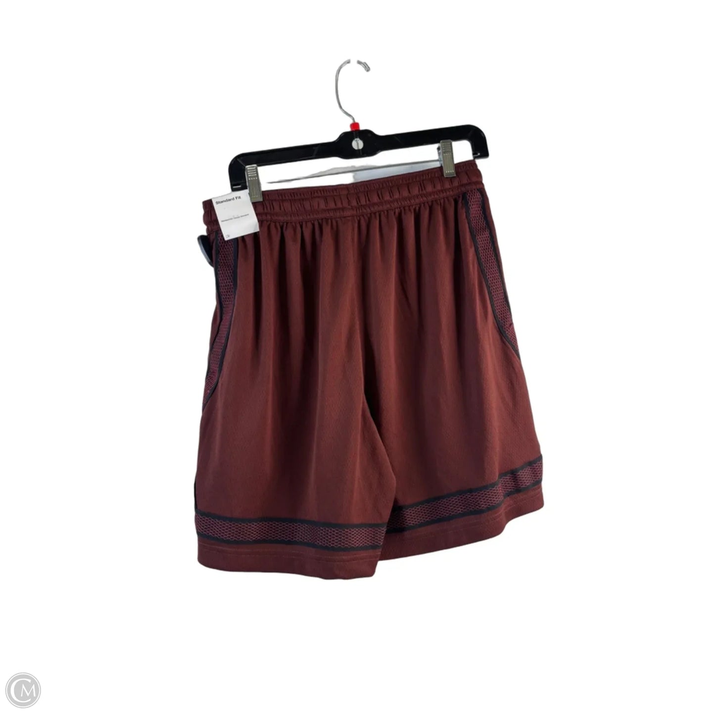 Athletic Shorts By Nike Apparel In Brown, Size: M