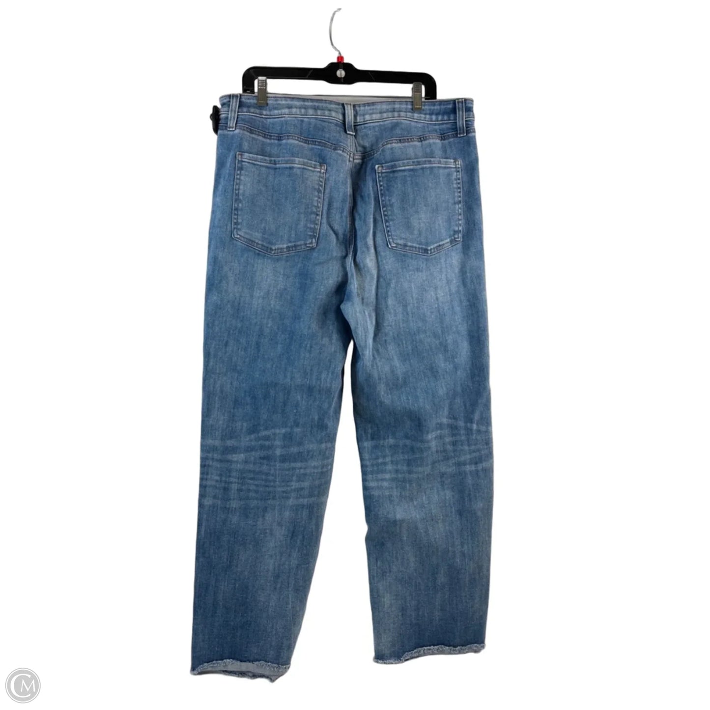Jeans Wide Leg By Chicos In Blue Denim, Size: 16