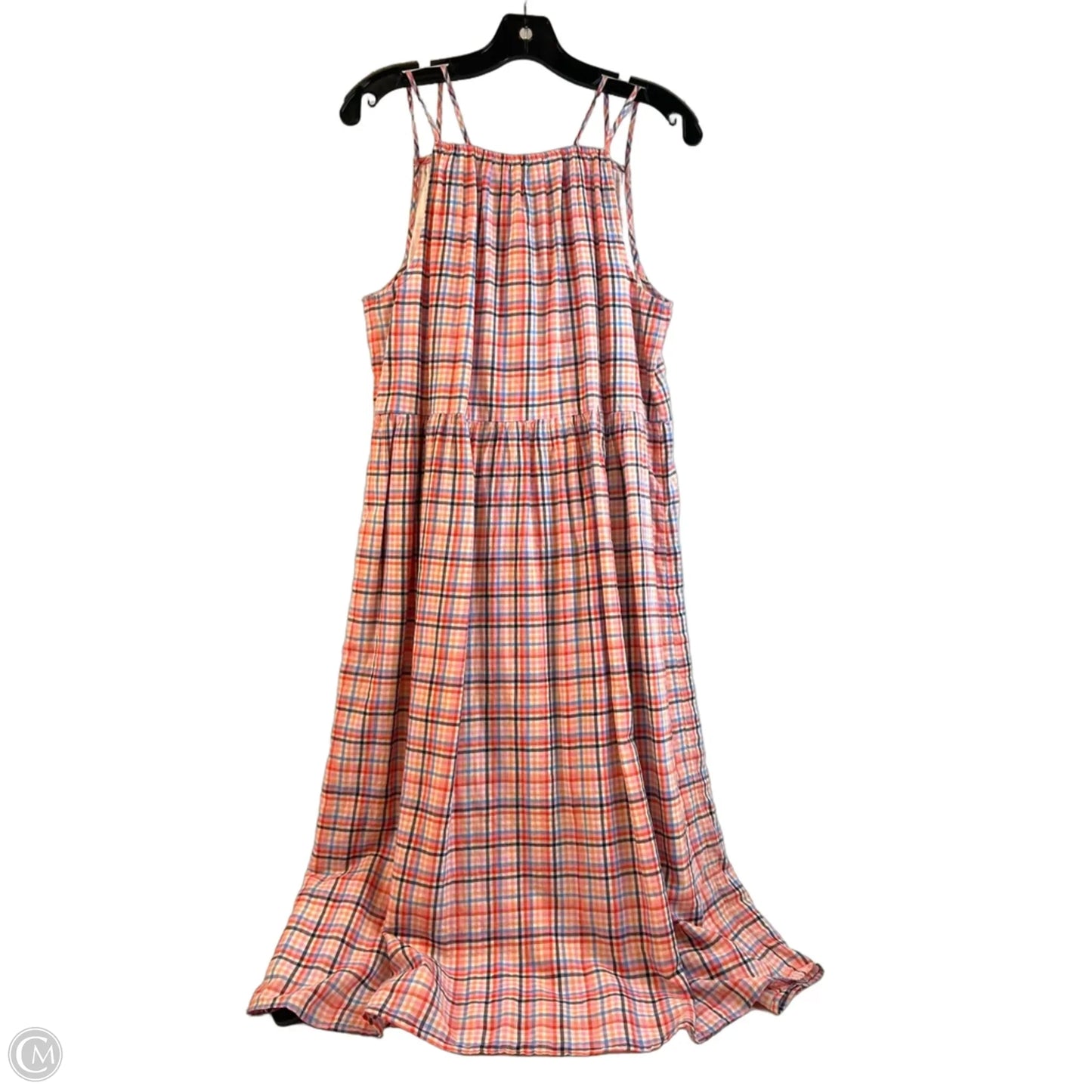 Dress Casual Midi By Loft In Pink, Size: M
