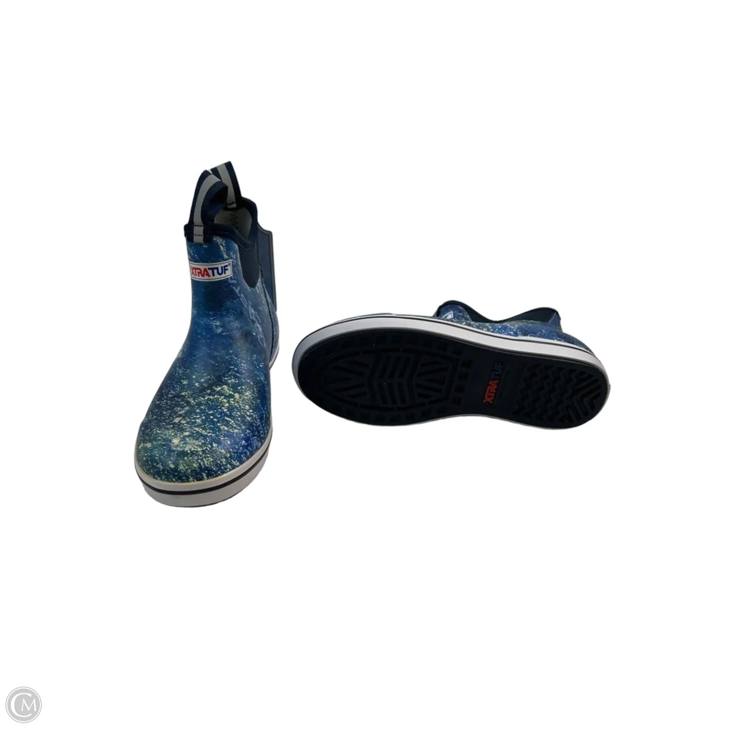 Boots Rain By Clothes Mentor In Blue, Size: 7