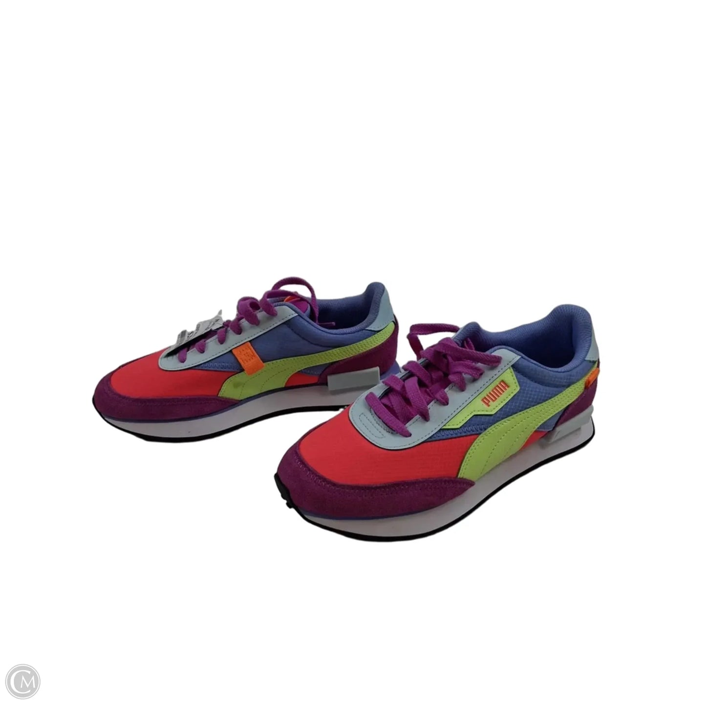 Shoes Sneakers By Puma In Blue & Red, Size: 7
