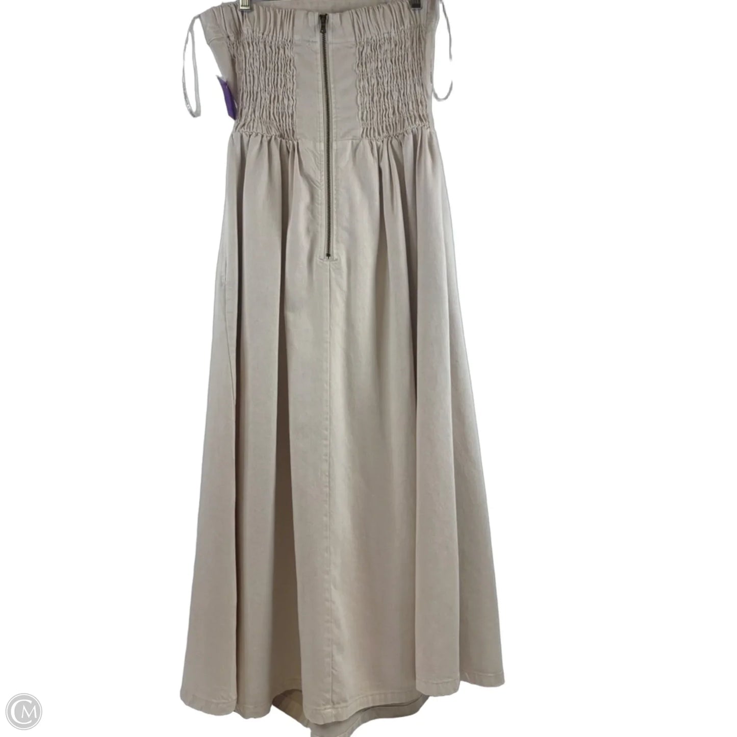 Dress Casual Maxi By Young Fabulous & Broke In Cream Denim, Size: Xs