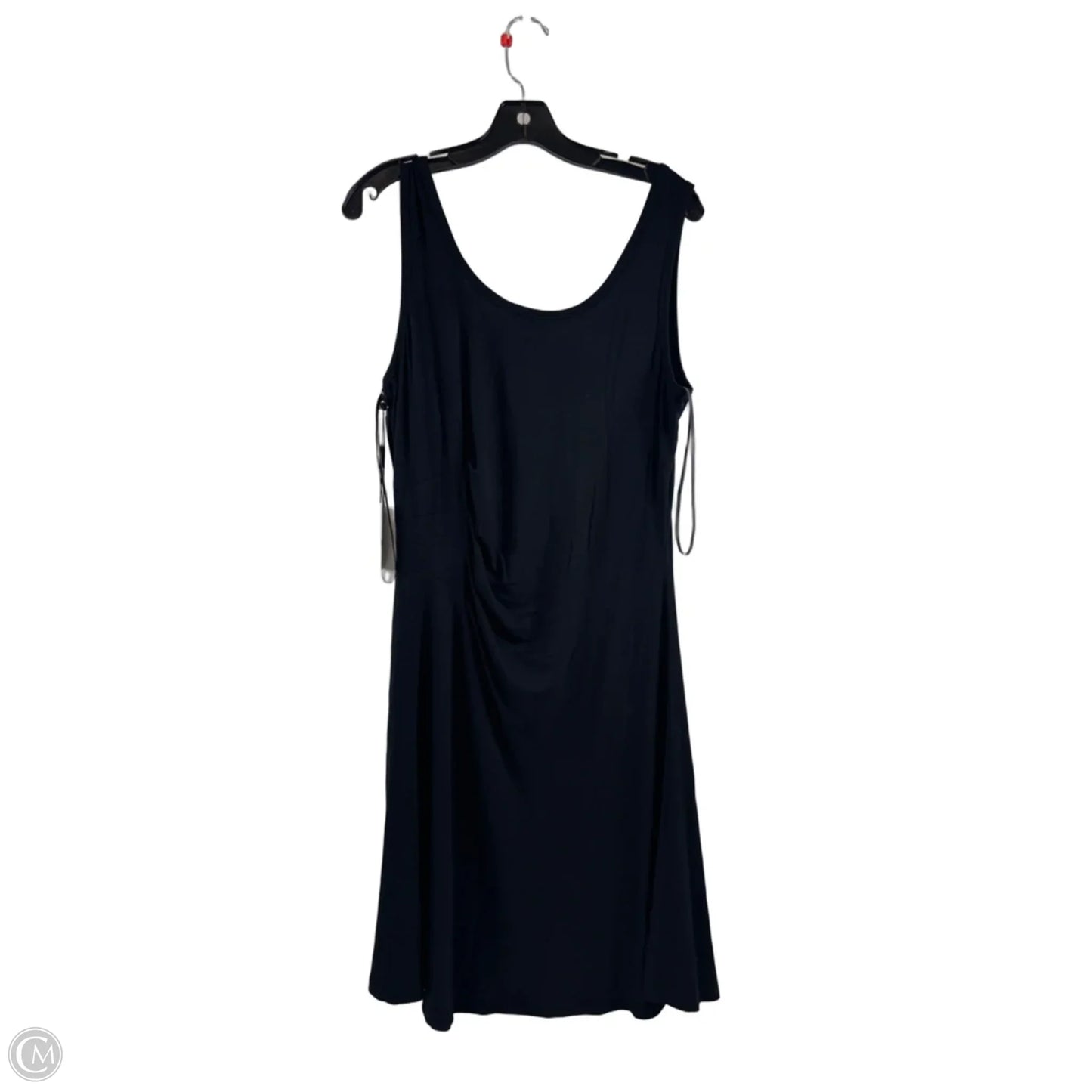 Dress Casual Midi By Calvin Klein In Black, Size: L