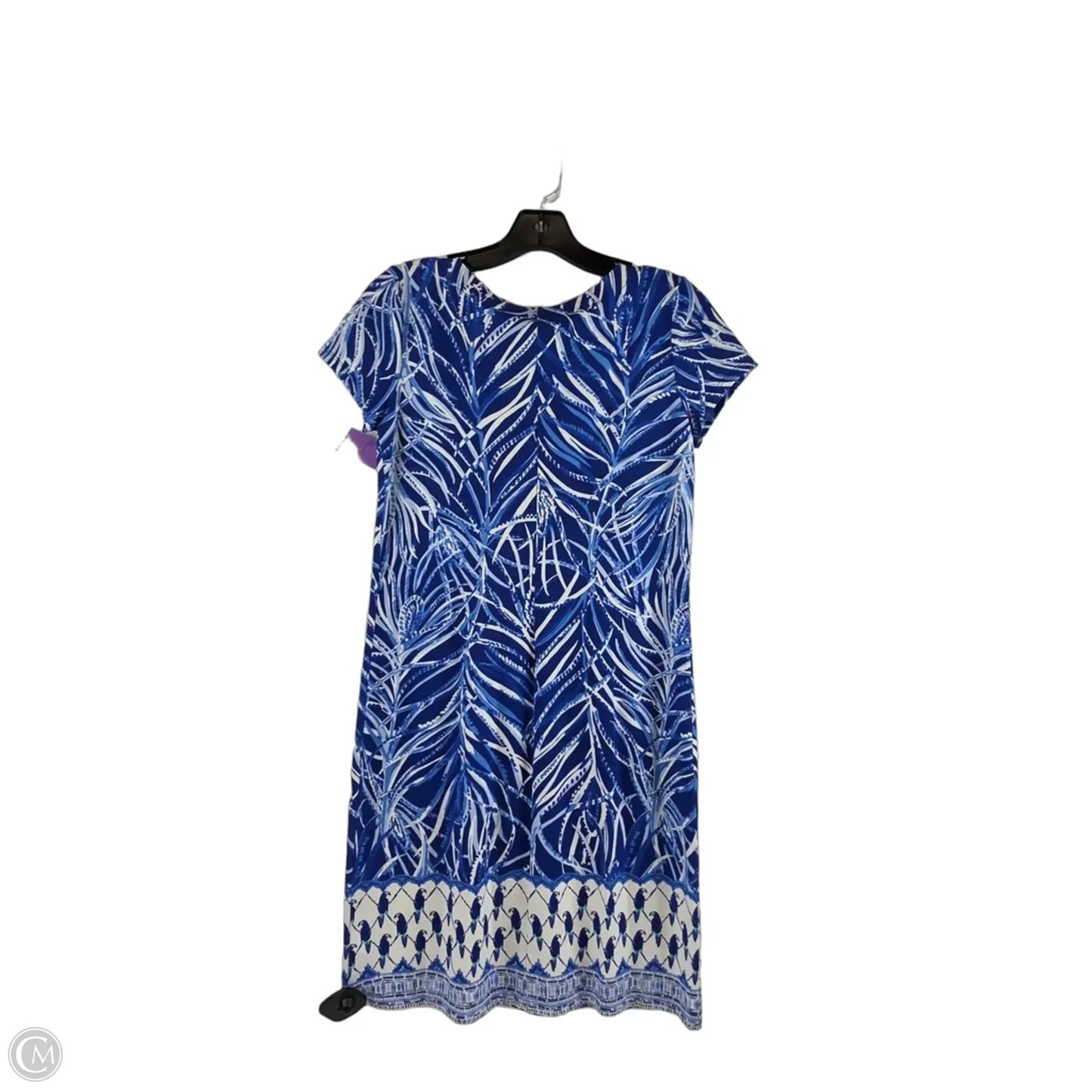 Dress Designer By Lilly Pulitzer In Blue & White, Size: Xs