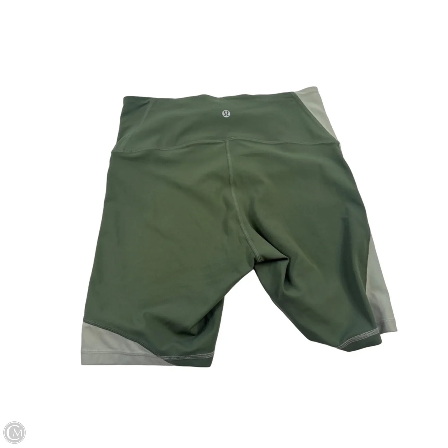 Athletic Shorts By Lululemon In Green, Size: 8