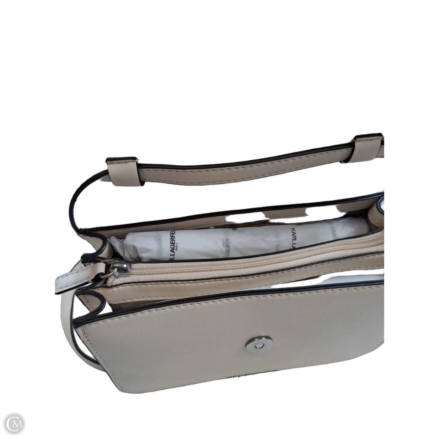 Crossbody Designer By Karl Lagerfeld, Size: Medium