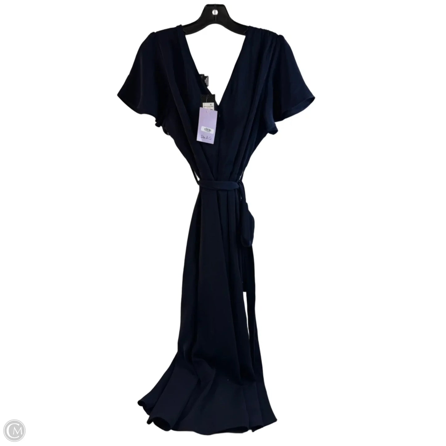 Dress Casual Midi By City Chic In Navy, Size: S