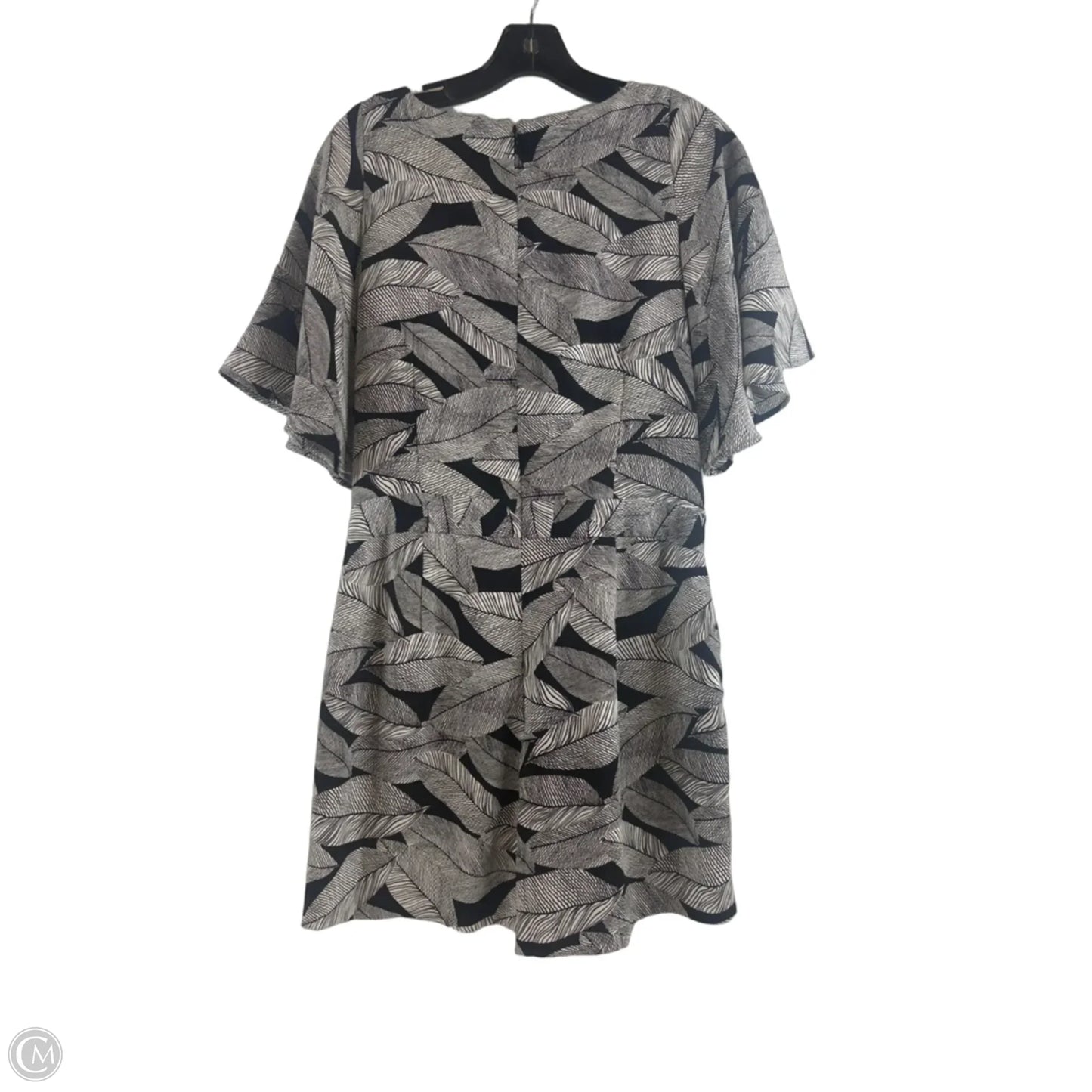 Romper By Loft In Black & White, Size: S