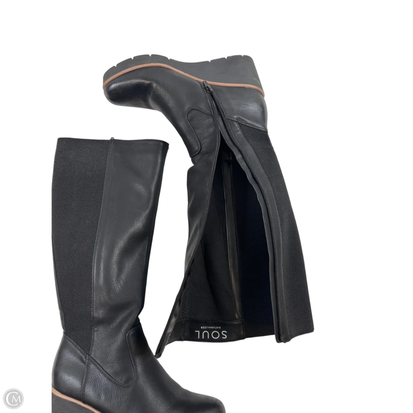 Boots Knee Heels By Naturalizer In Black, Size: 8.5