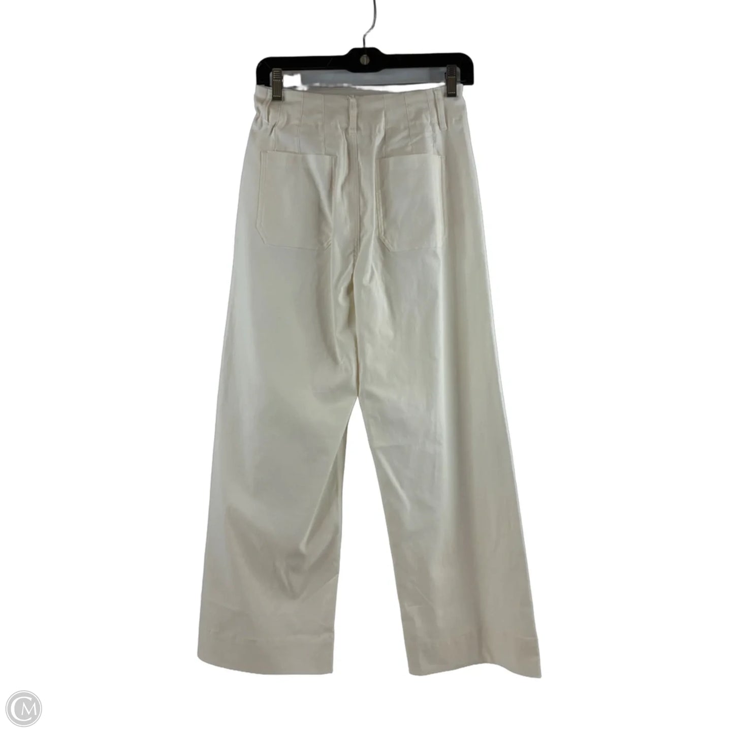 Pants Wide Leg By Clothes Mentor In Ivory, Size: 4