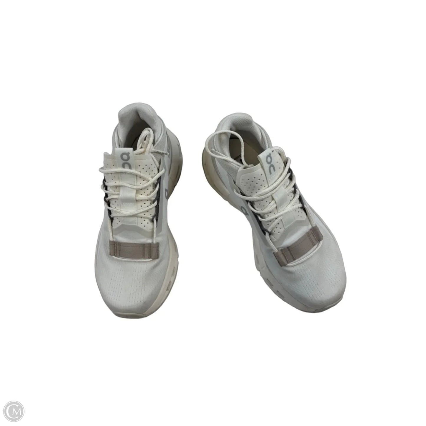 Shoes Athletic By On Cloud In Tan & White, Size: 6.5