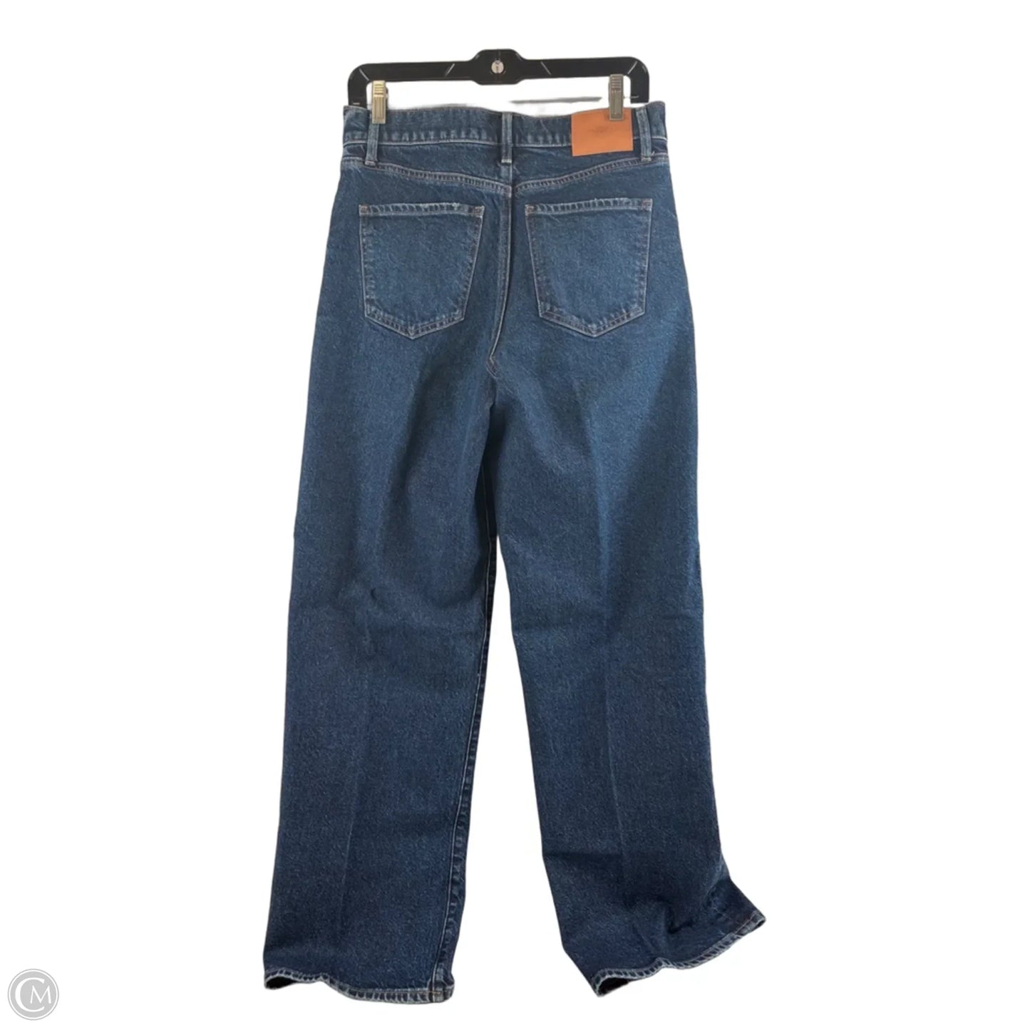 Jeans Wide Leg By Express In Blue Denim, Size: 6