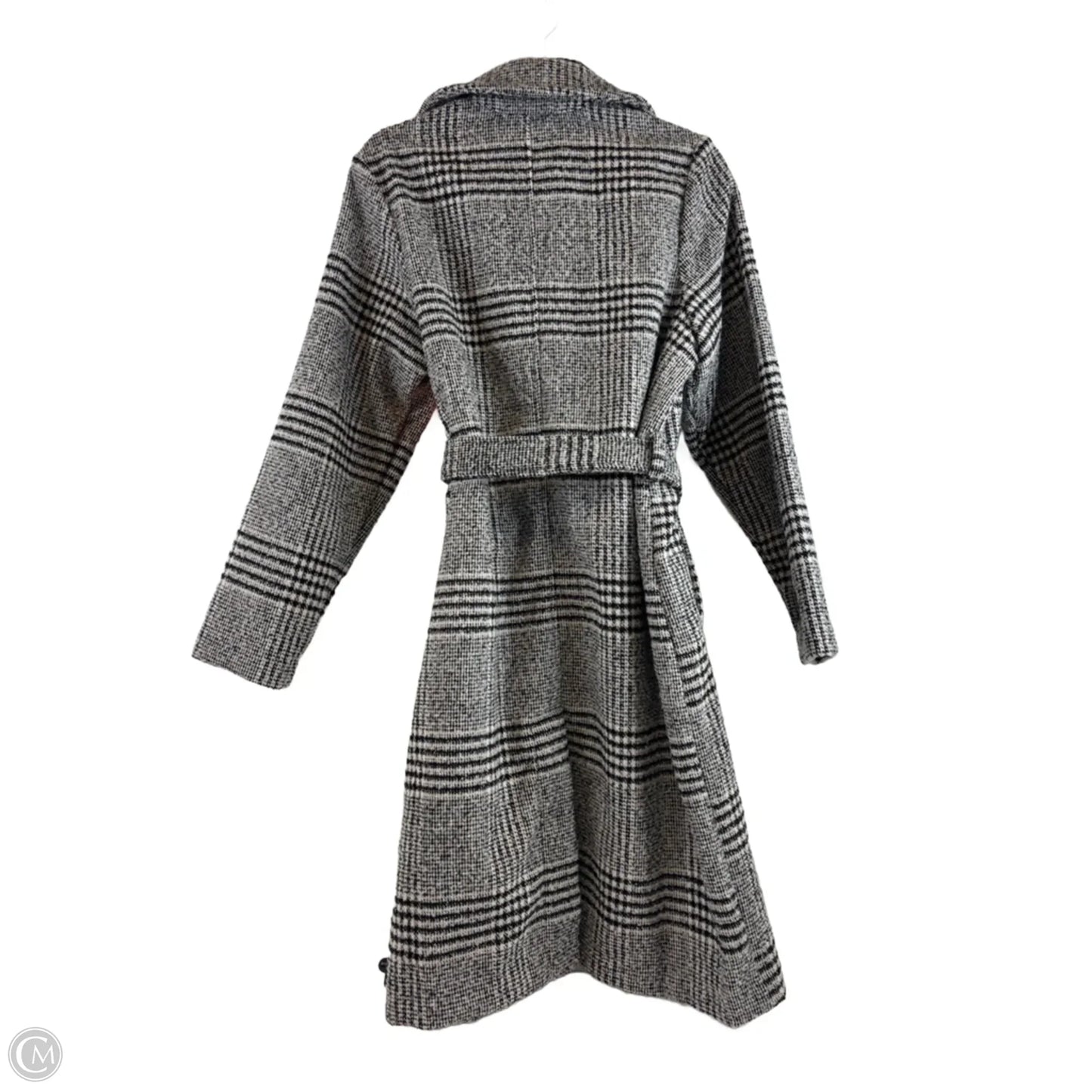 Coat Peacoat By Old Navy In Black & Cream, Size: M