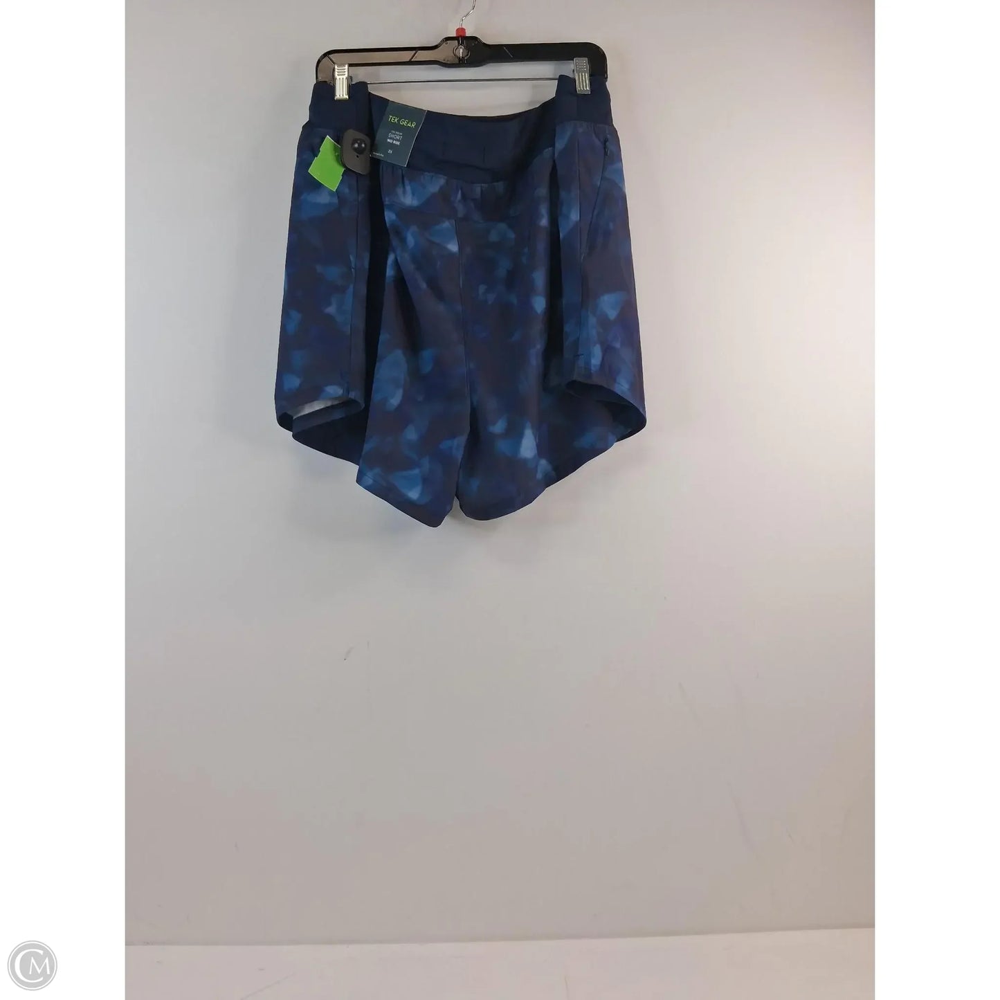 Athletic Shorts By Tek Gear In Blue, Size: 2x